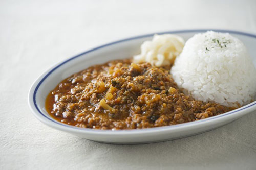 はちべえトマトのキーマカレー